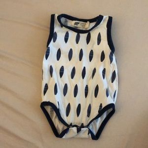 Monica + Andy organic cotton surfboard bodysuit